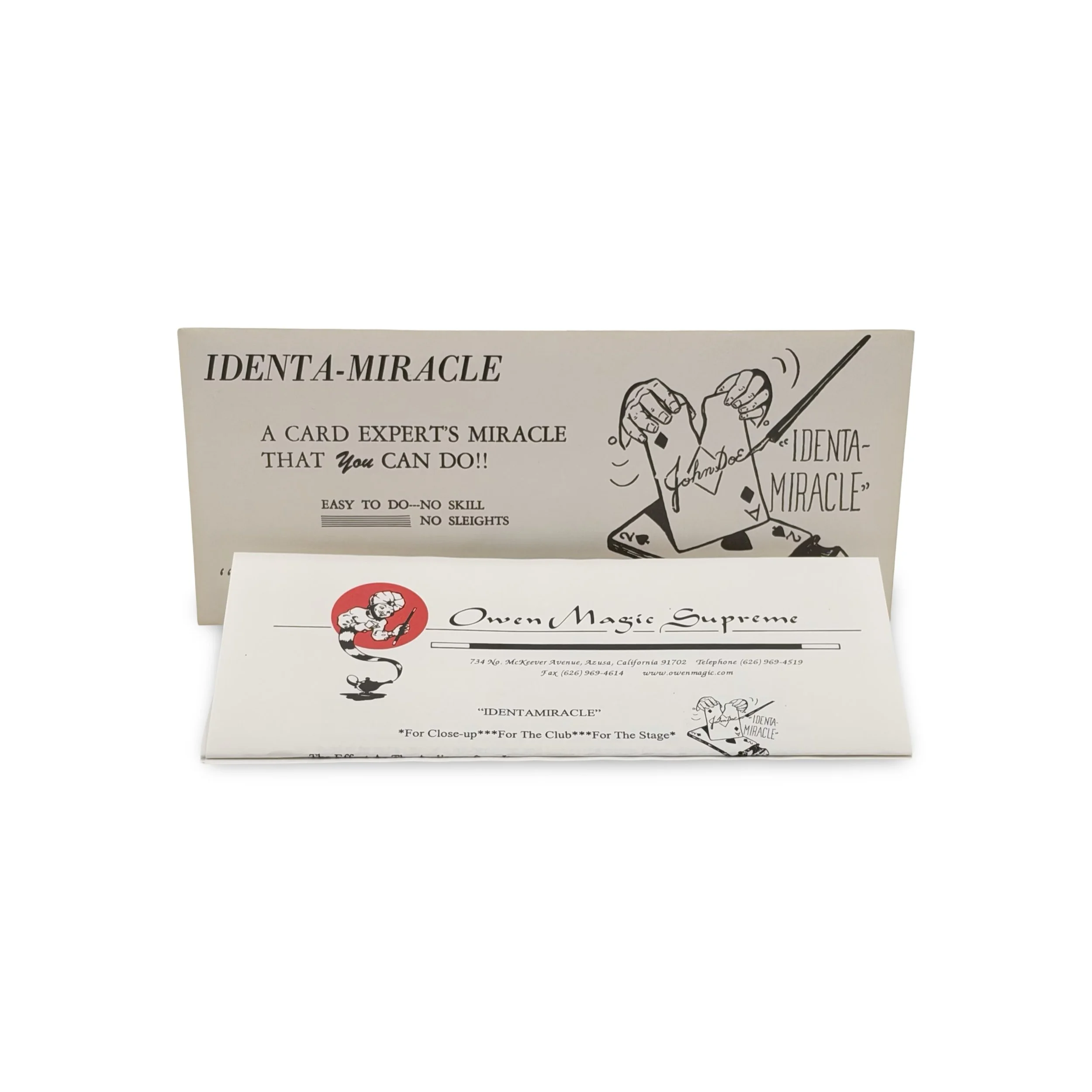 Identa-Miracle. Azusa: Owen Magic Supreme, ca. 2000s.