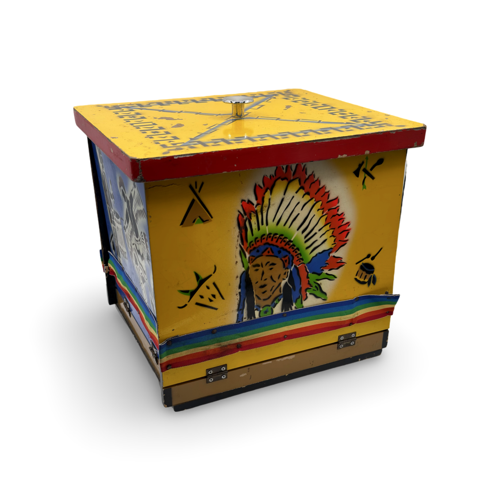 Indian Dove Chest. Invented by Jimmy King and manufactured by MAK Magic.