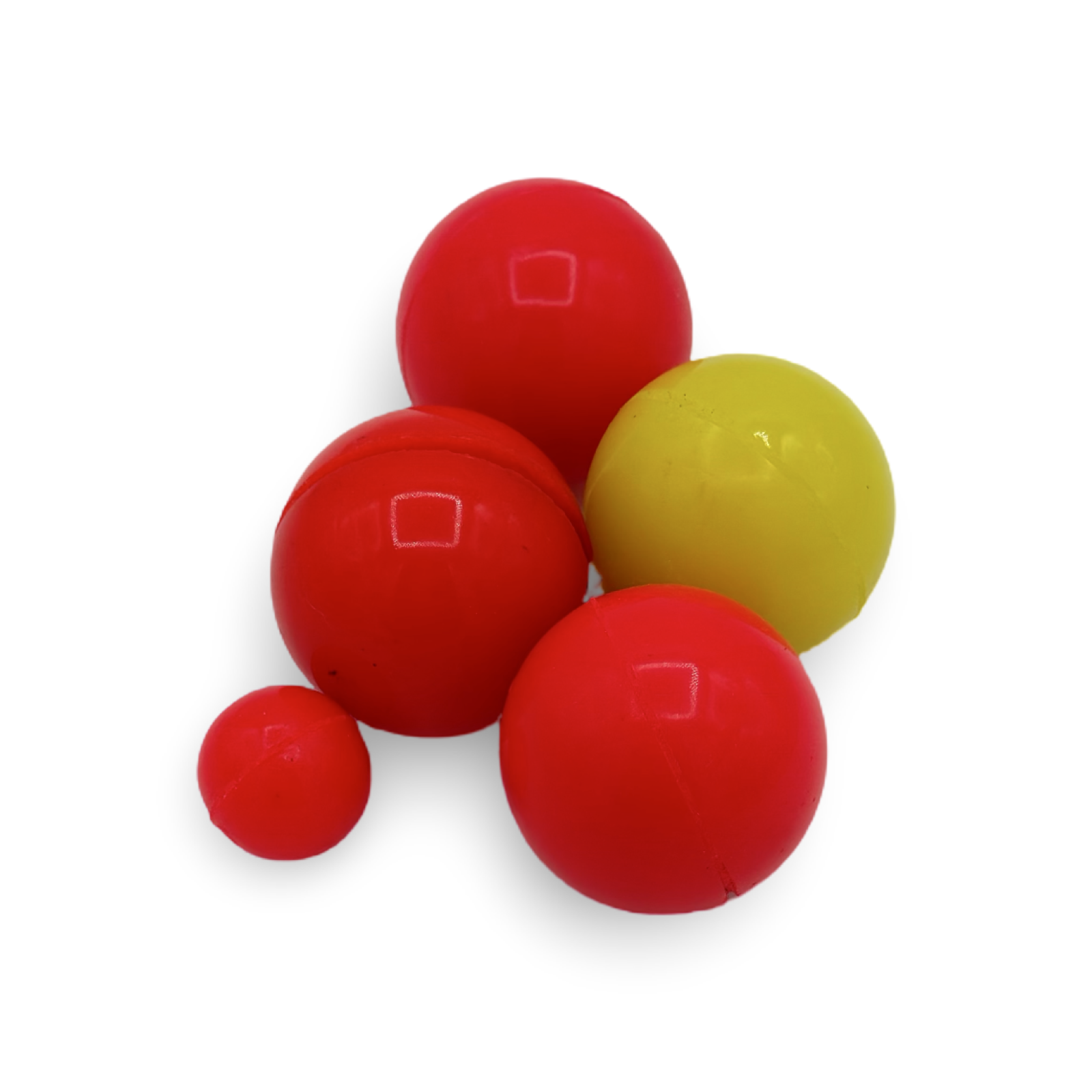 Dusheck Multiplying Balls. Steve Dusheck, ca. 1980s–90s.
