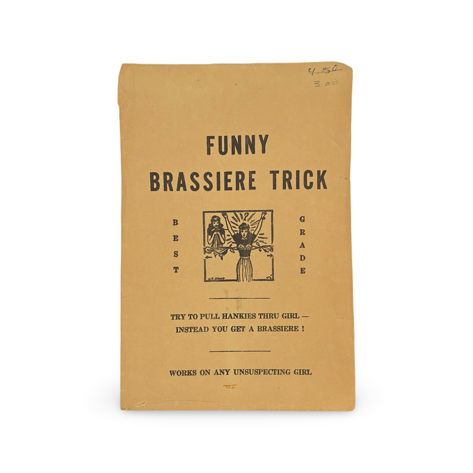 Funny Brassiere Trick. Maker Unknown, ca. 1950s–60s.