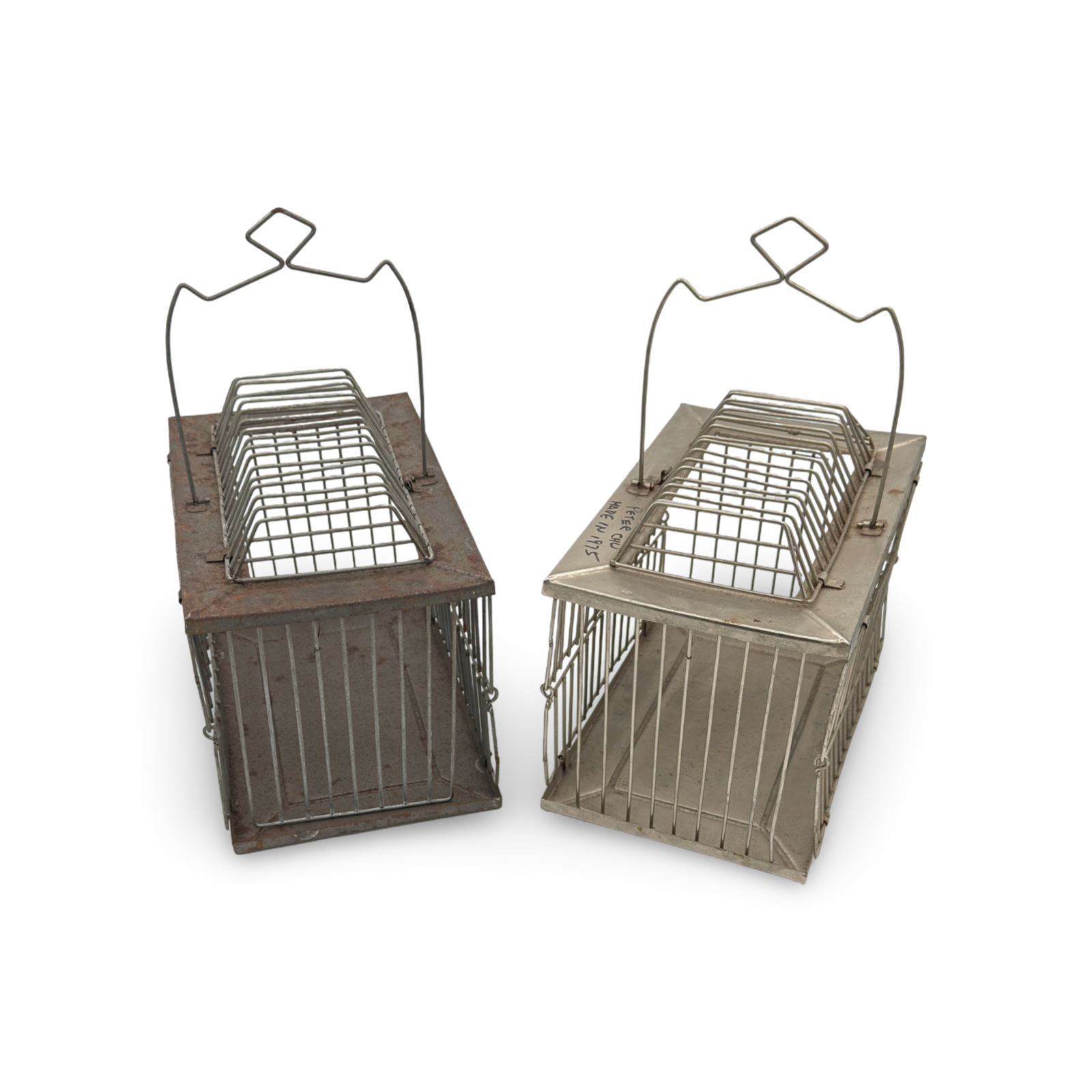Production Bird Cages. Chu’s Magic, Hong Kong, ca. 1970s.