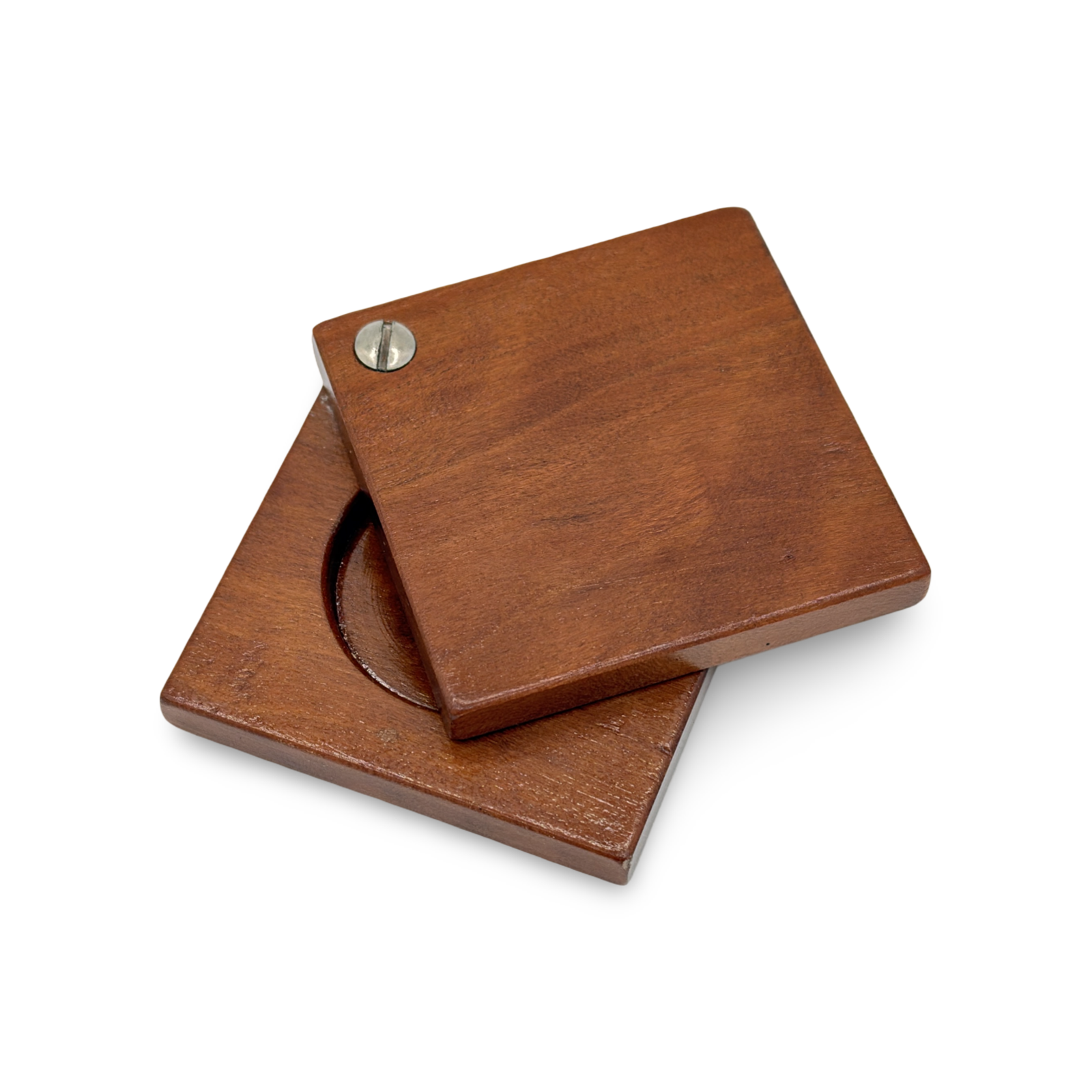 Coin Well. Vanishing Coin Box, Owen Magic Supreme. Excellent condition. Includes felt carry case. Hallmarked.