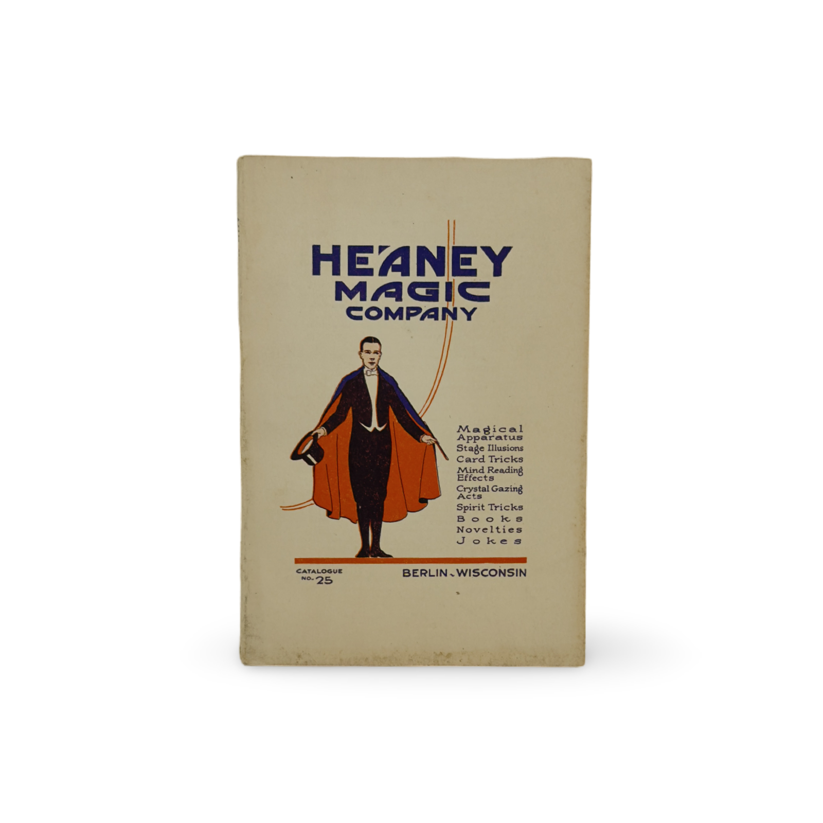 Heaney Magic Company Catalogue No. 25., Berlin, Wisconsin, ca. 1920s–30s.