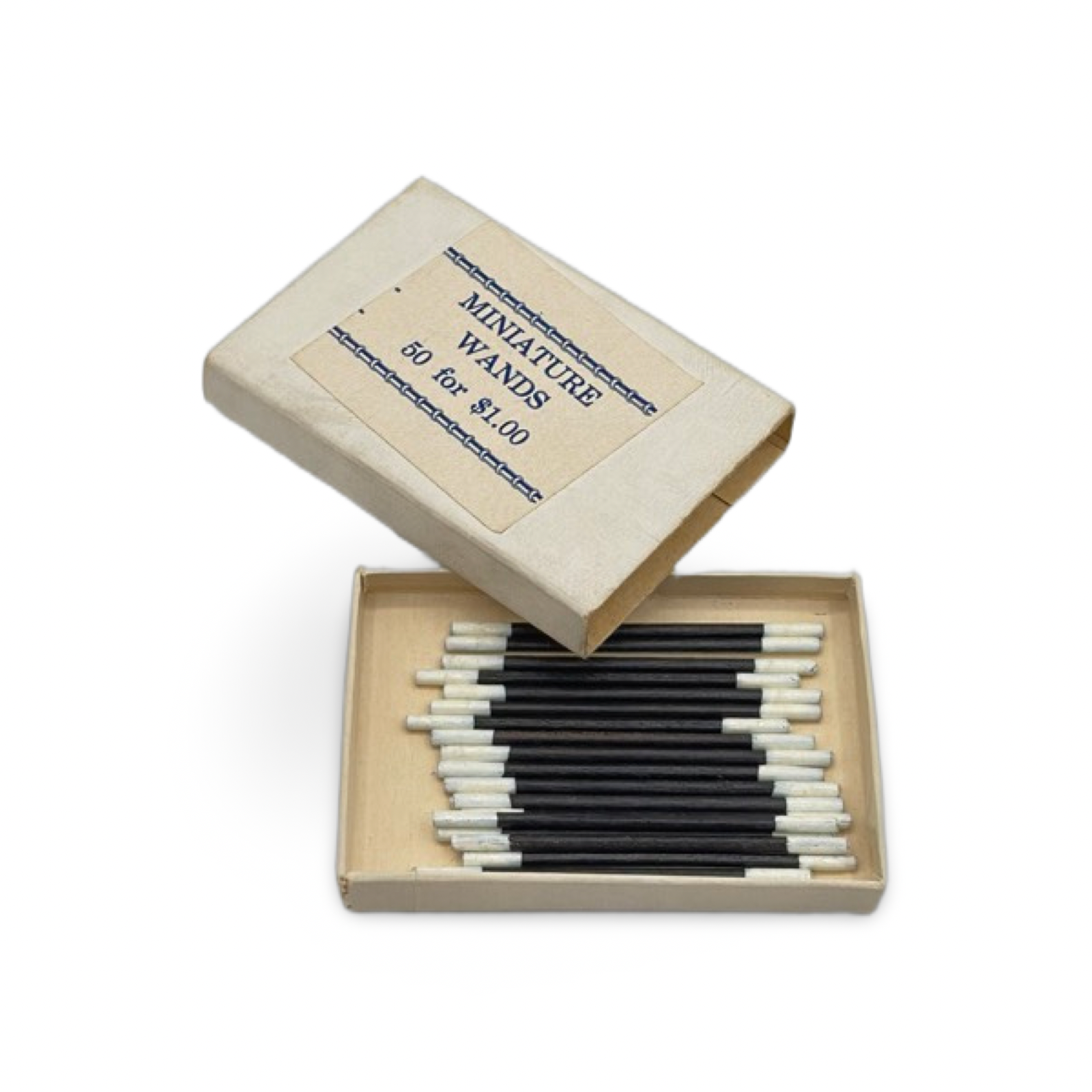 Miniature Wands. Maker unknown, ca. mid-twentieth century.