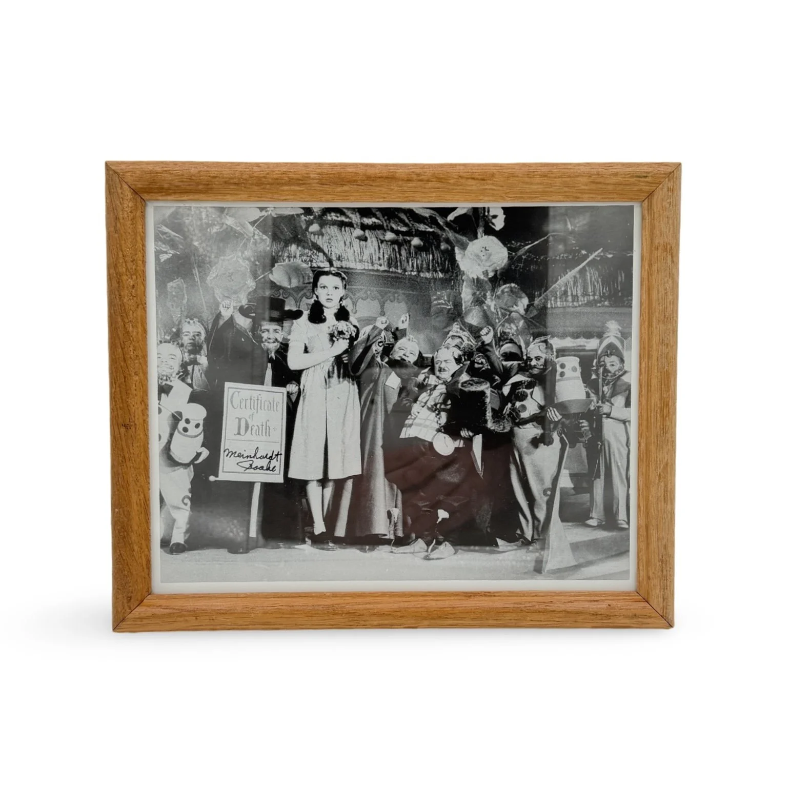 Autographed Wizard of Oz Photo with Certificate of Authenticity