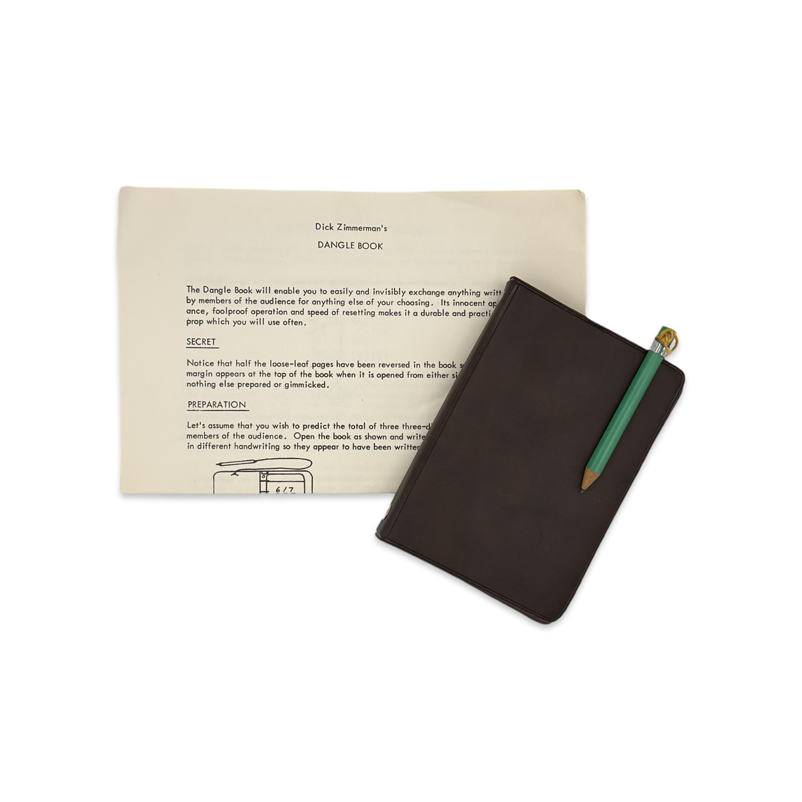 Dangle Book. Dick Zimmerman, ca. 1980