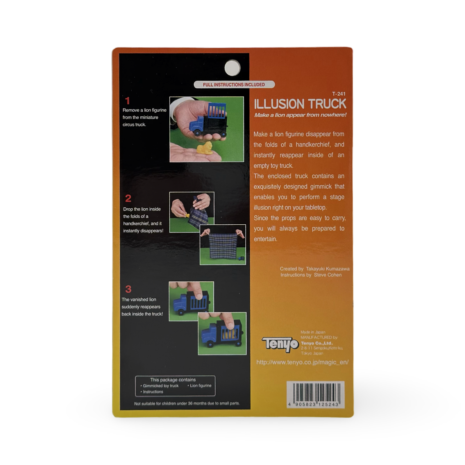 Tenyo Illusion Truck T-241 — Pristine, Factory Sealed