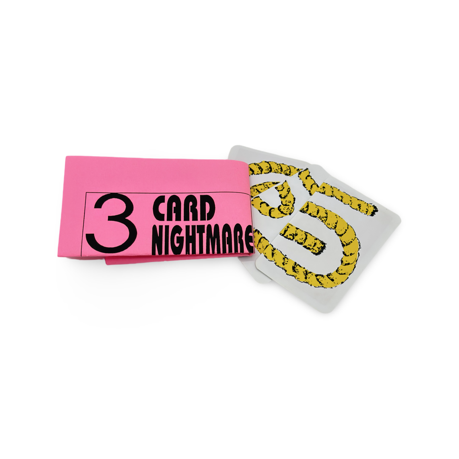 3 Card Nightmare. Maker Unknown, ca. 1980s.