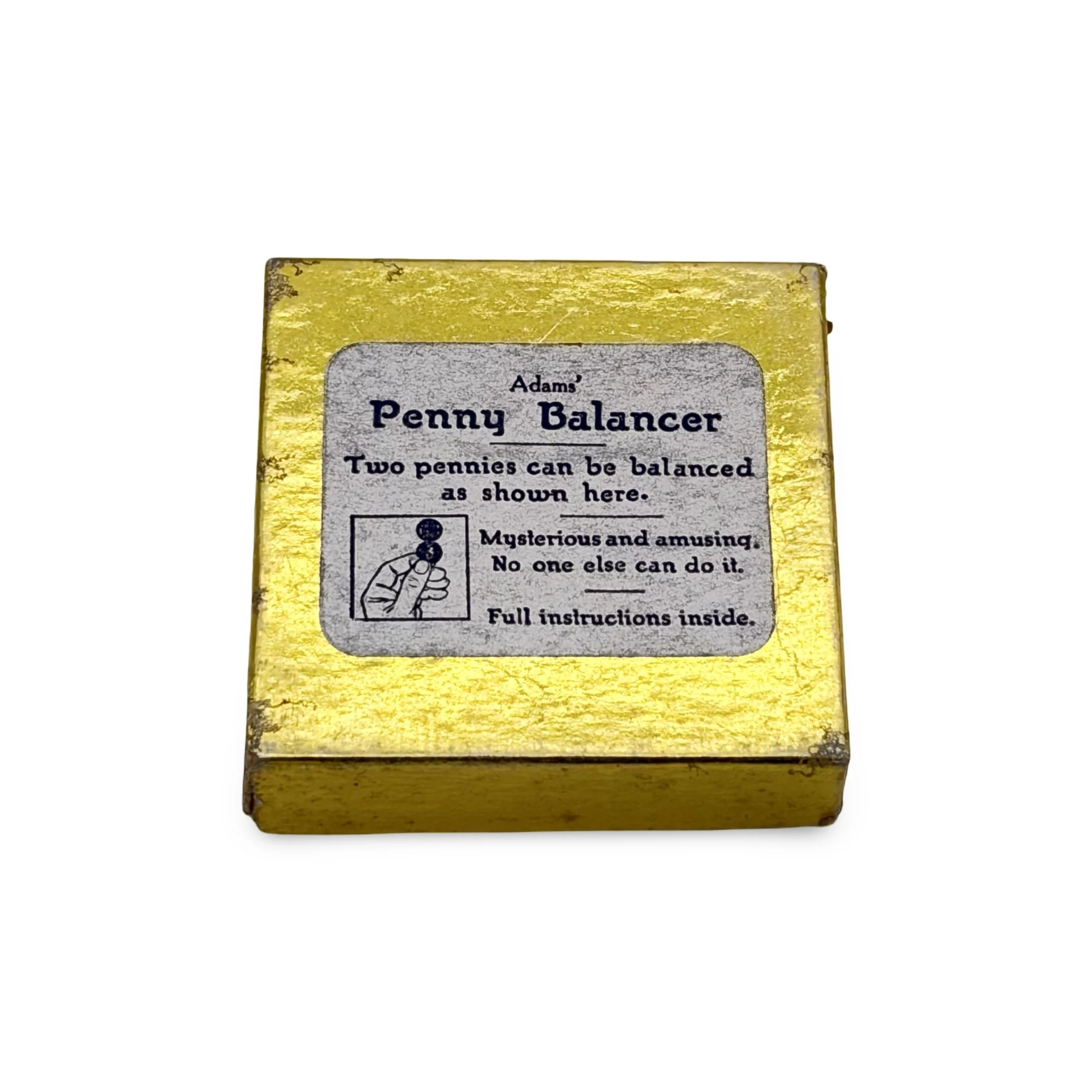 Adams’ Penny Balancer. S.S. Adams Co., ca. 1950s.