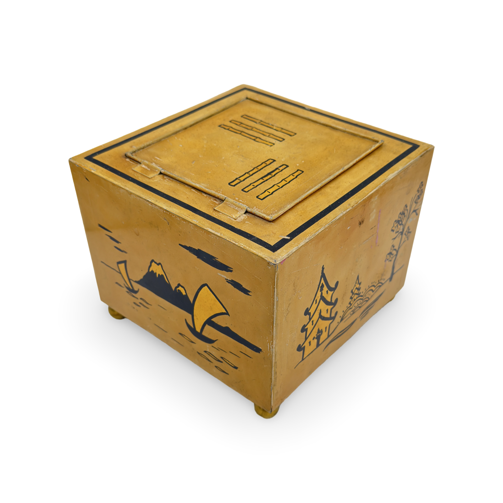 Four-Load Production Box. Likely European, mid-20th century.