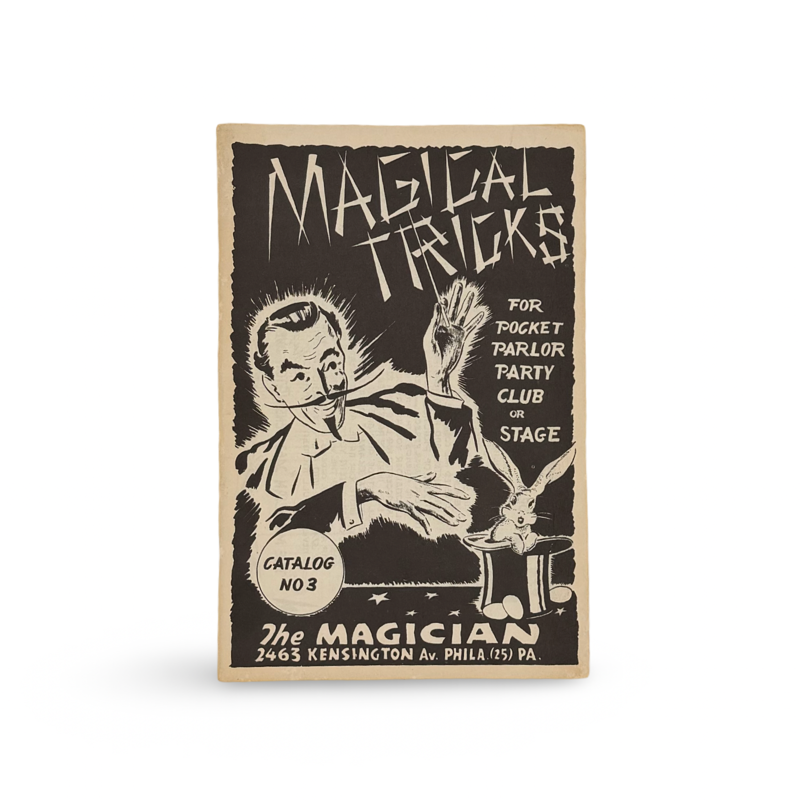 The Magician. Mail-order magic catalogs, ca. 1940s–early 1950s