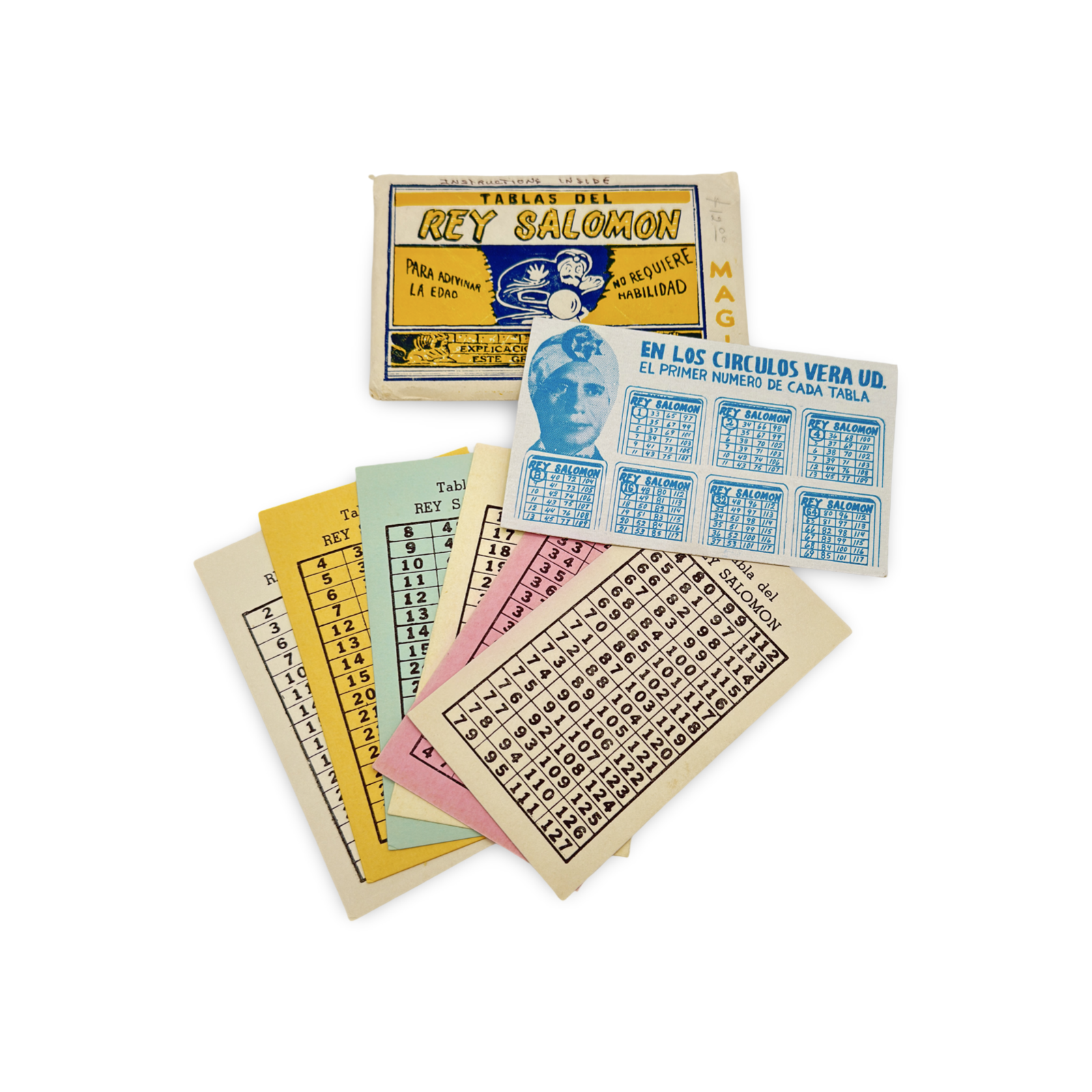 Tablas del Rey Salomón. Mago Delhi, Spain, ca. mid-20th century.