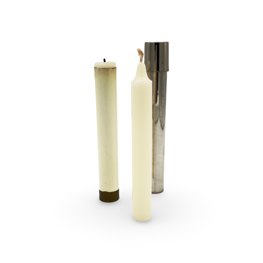 Ultra Candle Tube. Petrie & Lewis, ca. 1930s-1940s