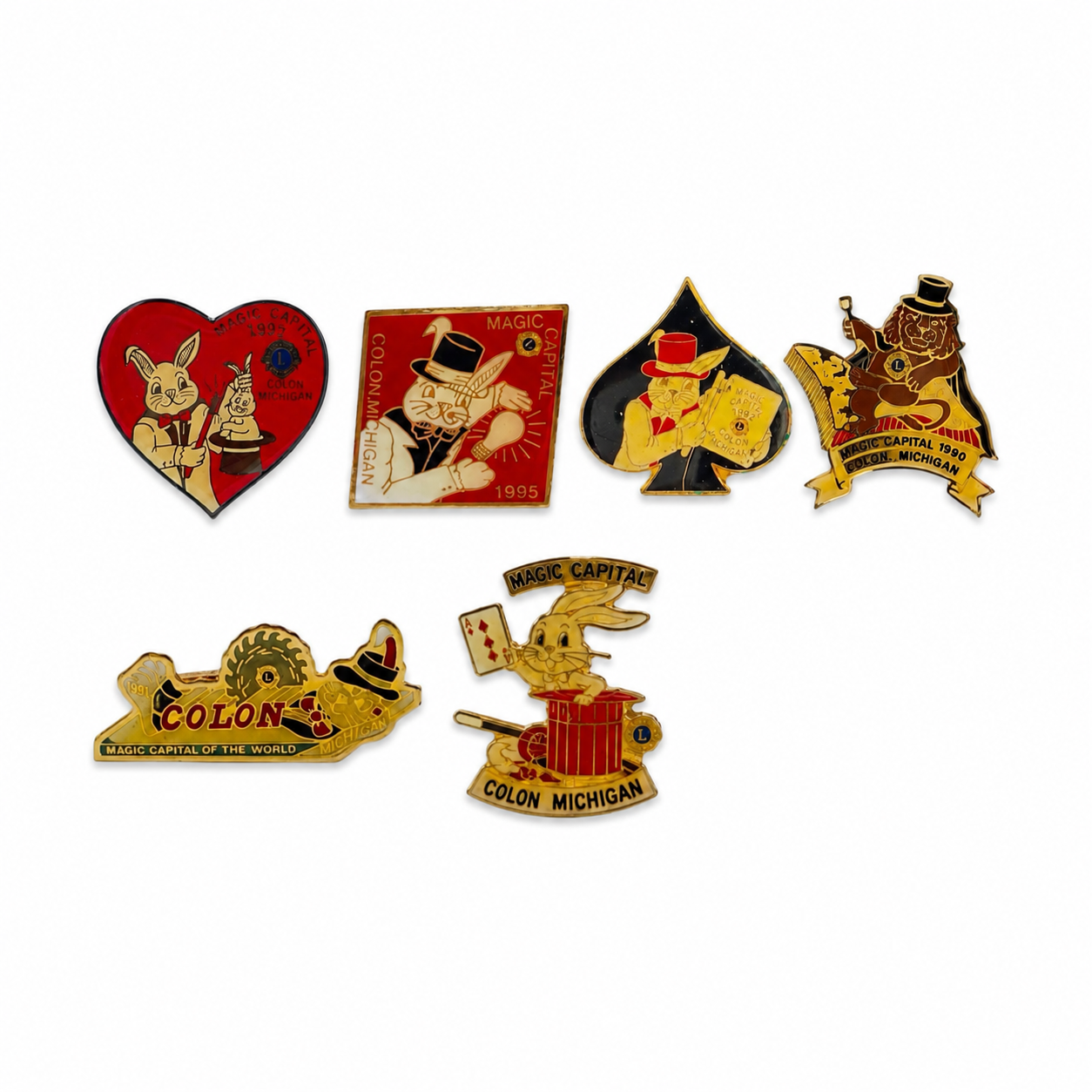 Colon, MI Lapel Pin Collection