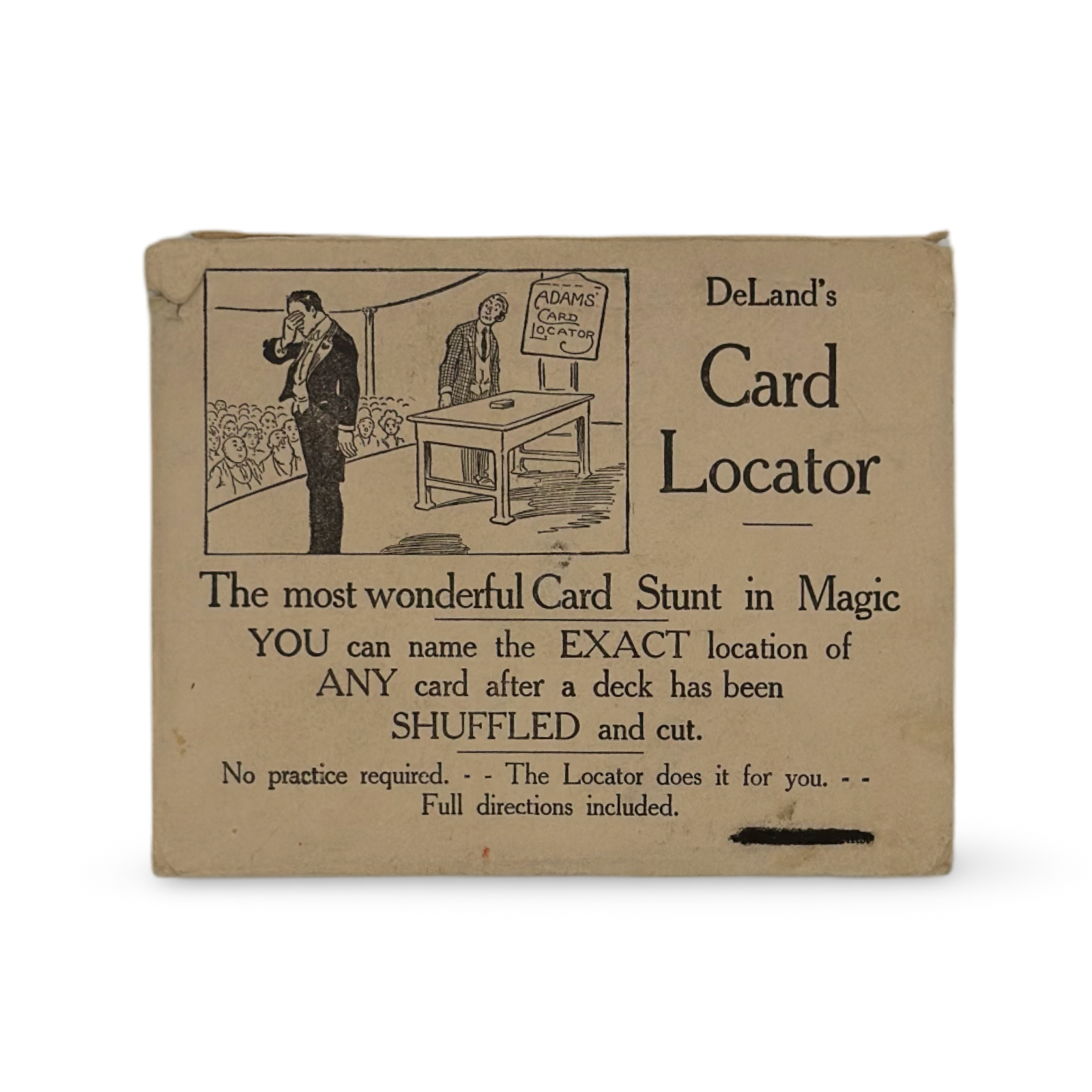 DeLand’s Card Locator. Theodore L. DeLand, 1914.