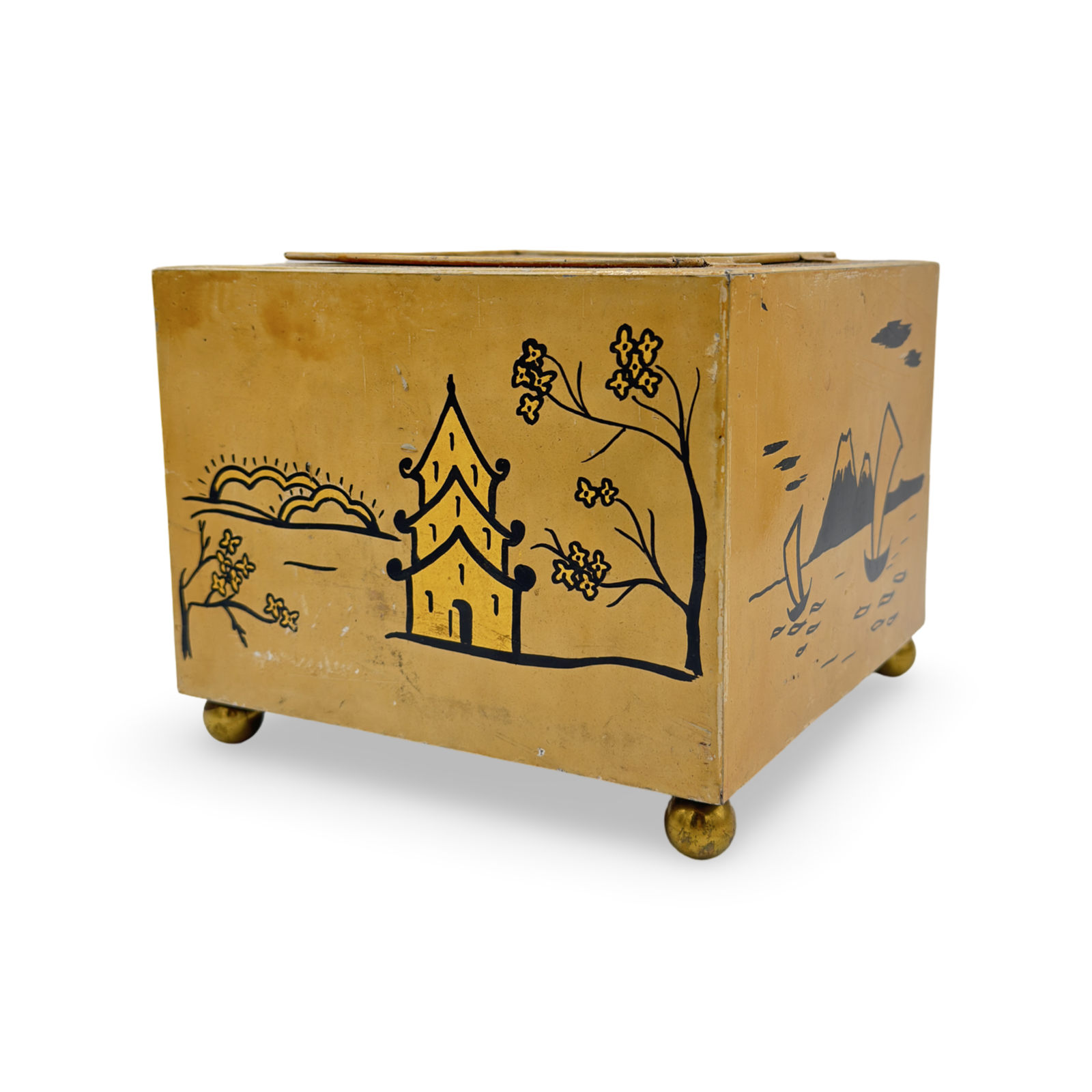 Four-Load Production Box. Likely European, mid-20th century.