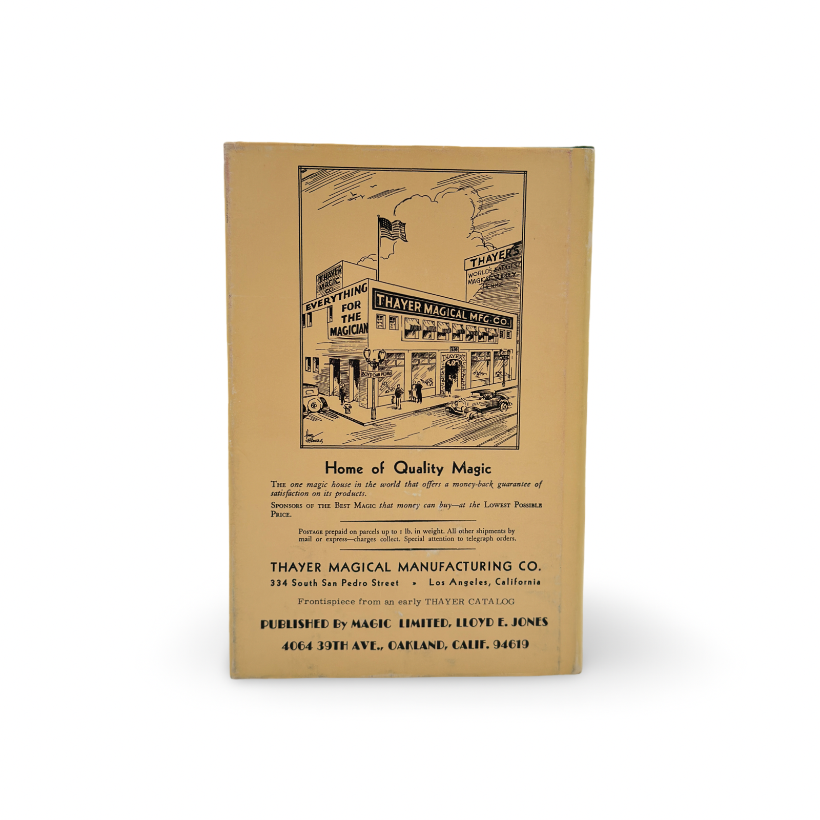 Thayer Catalog Instruction Sheets. Vol. 2. Compiled by Glenn Gravatt. Oakland: Magic Limited (Lloyd E. Jones).