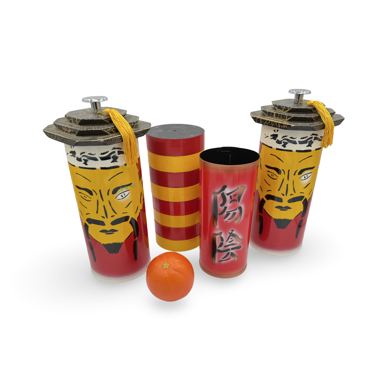 MAK Magic, Imperial Rice, Orange, and Checkers.