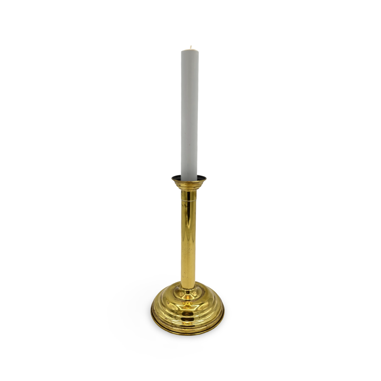 Vintage Candle to Flowers. Maker Unknown, ca. mid-to-late 20th century.
