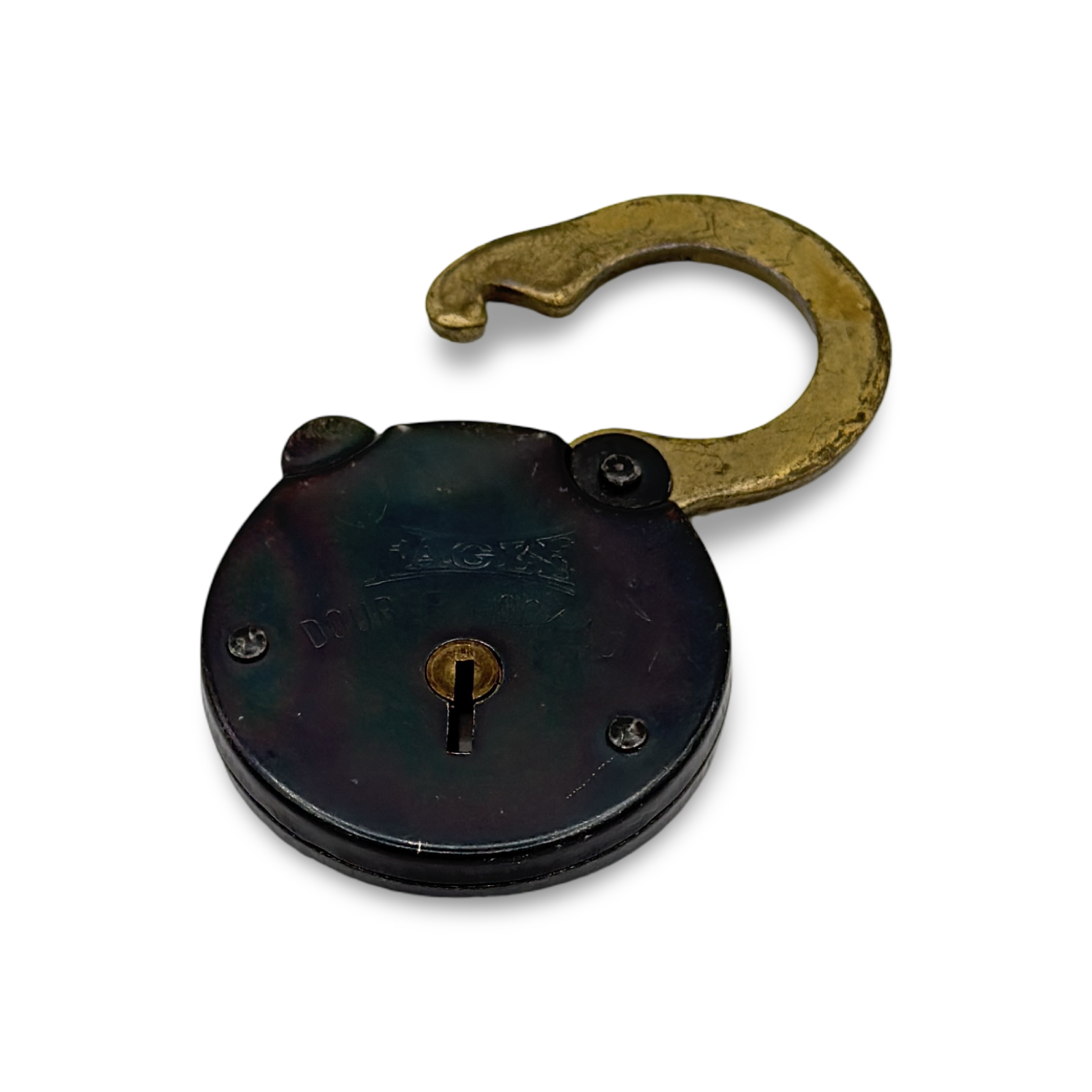 Eagle Double Lock Padlock. Eagle Lock Company, mid-20th century.