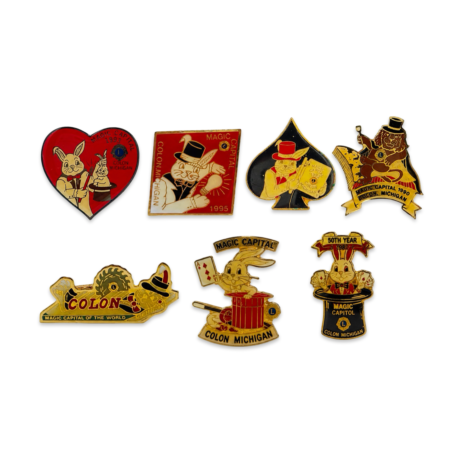 Colon, MI Lapel Pin Collection
