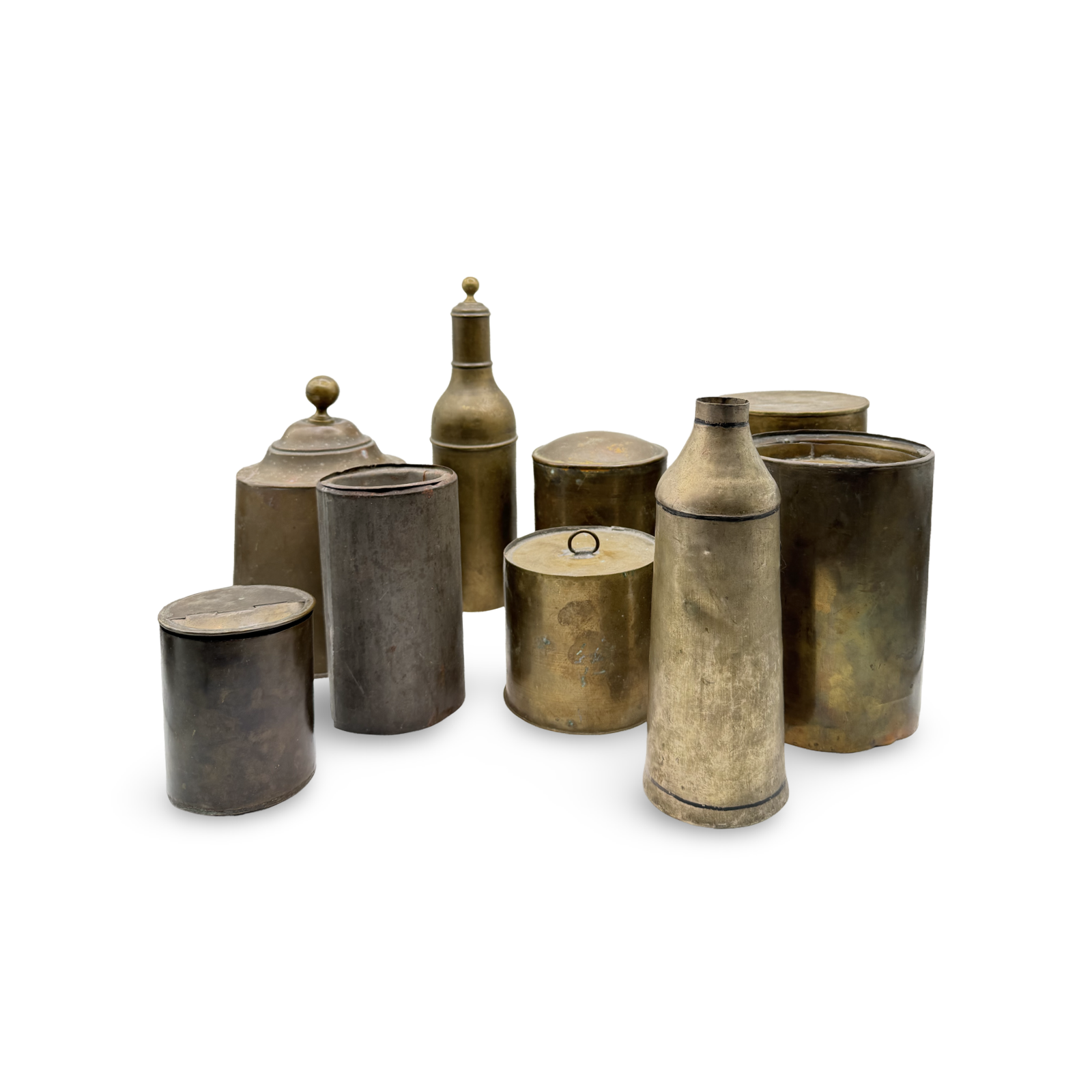 Lot of Antique European Magic Apparatus. Attributed to Joseph Bland, London, ca. 1880.