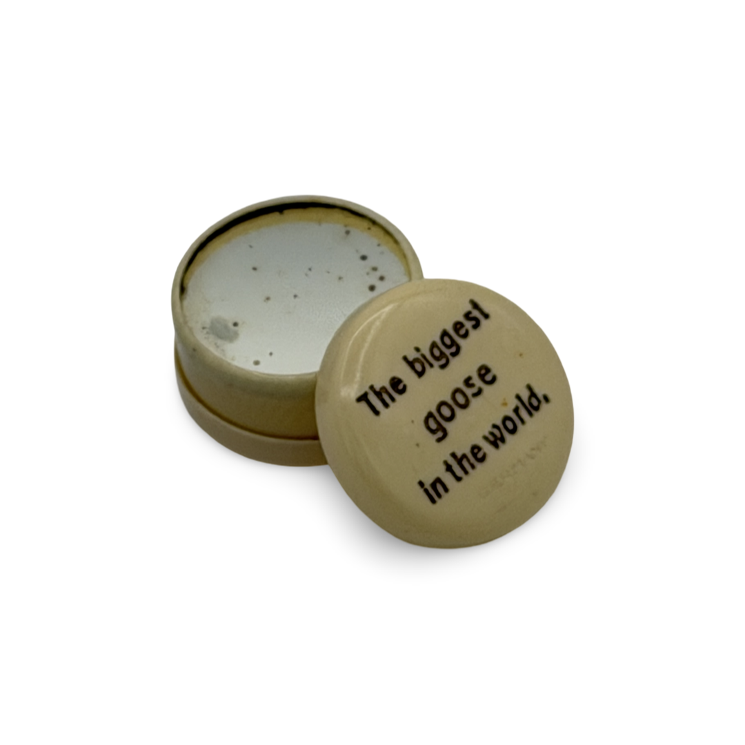 “The Smallest Goose in the World.” Germany, ca. 1920s.