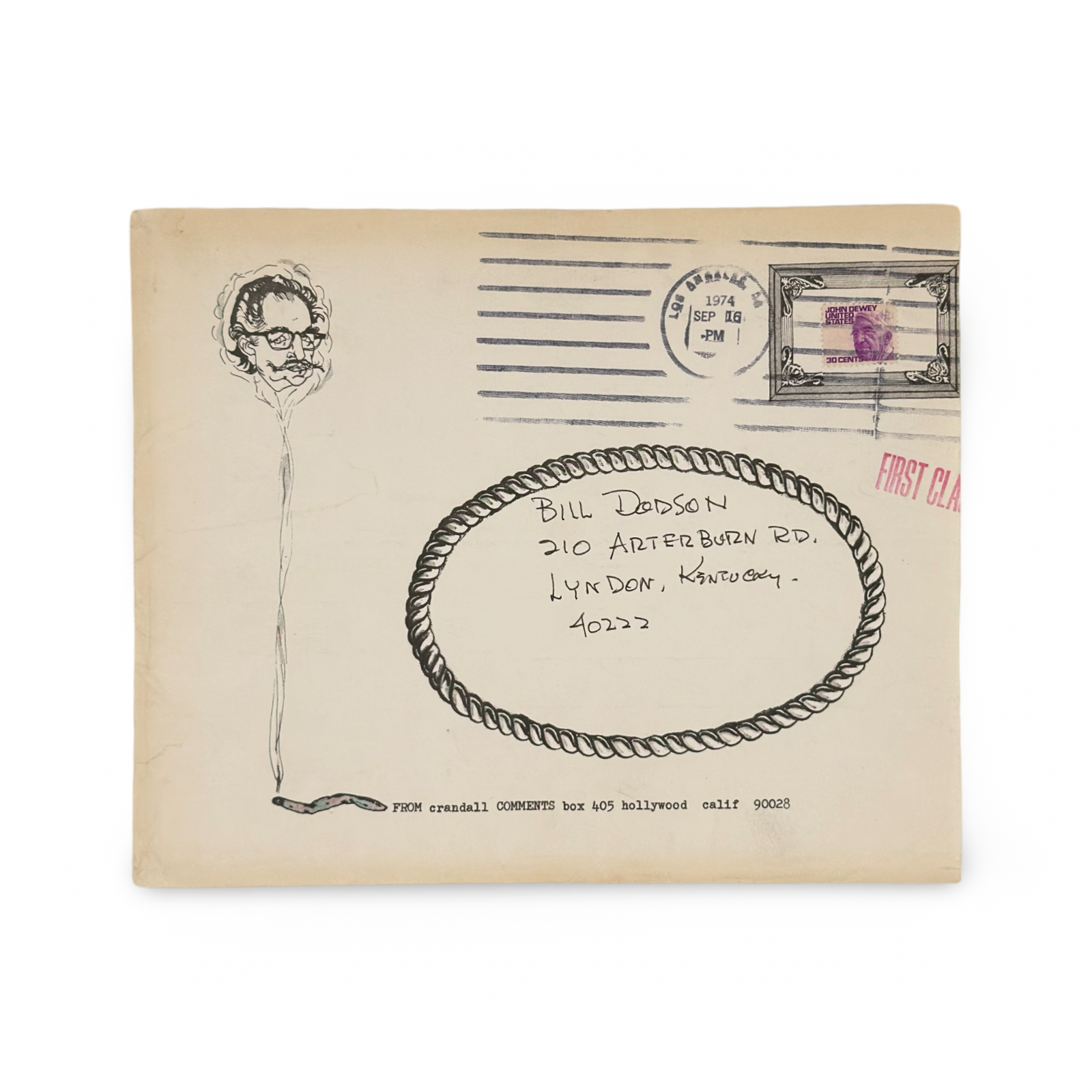 Comments (Wrly on the Passing Scene). Clarke “The Senator” Crandall. Complete File N1–N7. 1974–1975.
