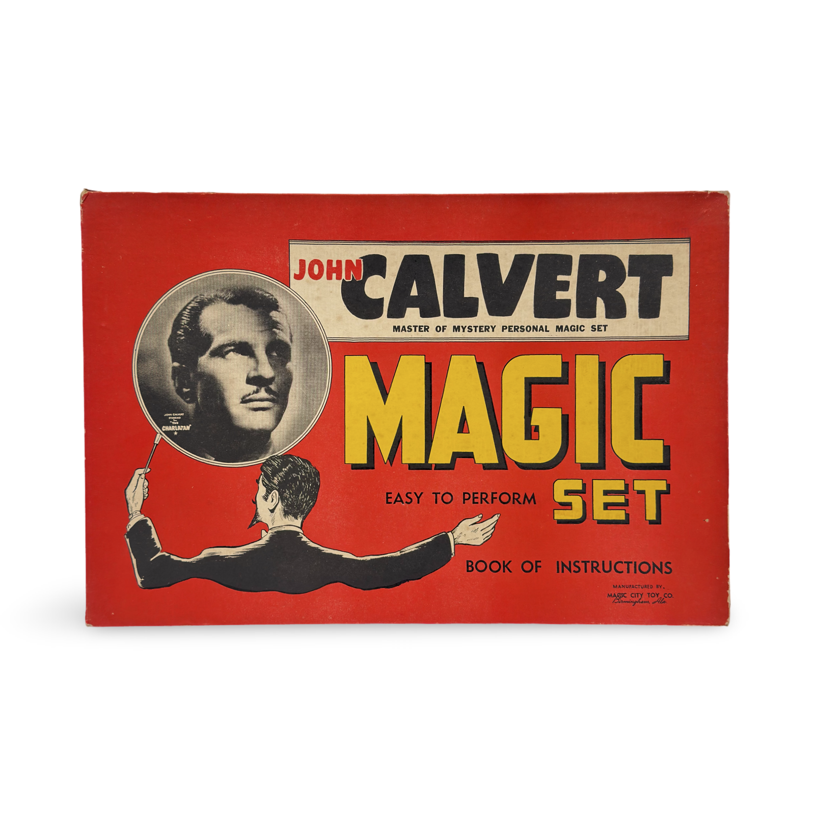 John Calvert Magic Set. Magic City Co., Birmingham, Ala., ca. 1940s–50s.