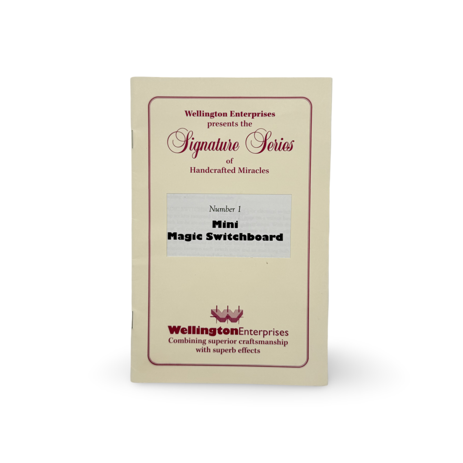 Mini-Magic Switchboard by Wellington Enterprises