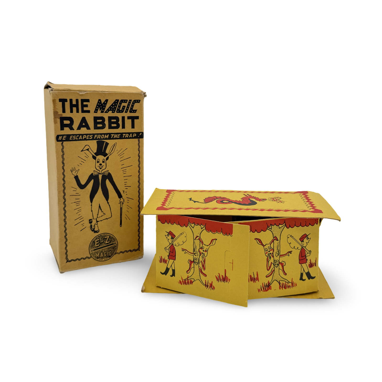 The Magic Rabbit Die Box. E-Z Magic, D. Robbins, Brooklyn, ca. 1955