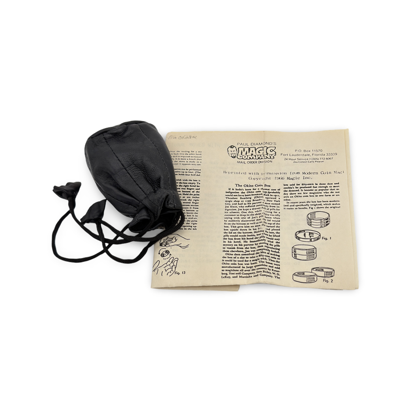 Okito Coin Box. Paul Diamond, Fort Lauderdale, ca. 1990s