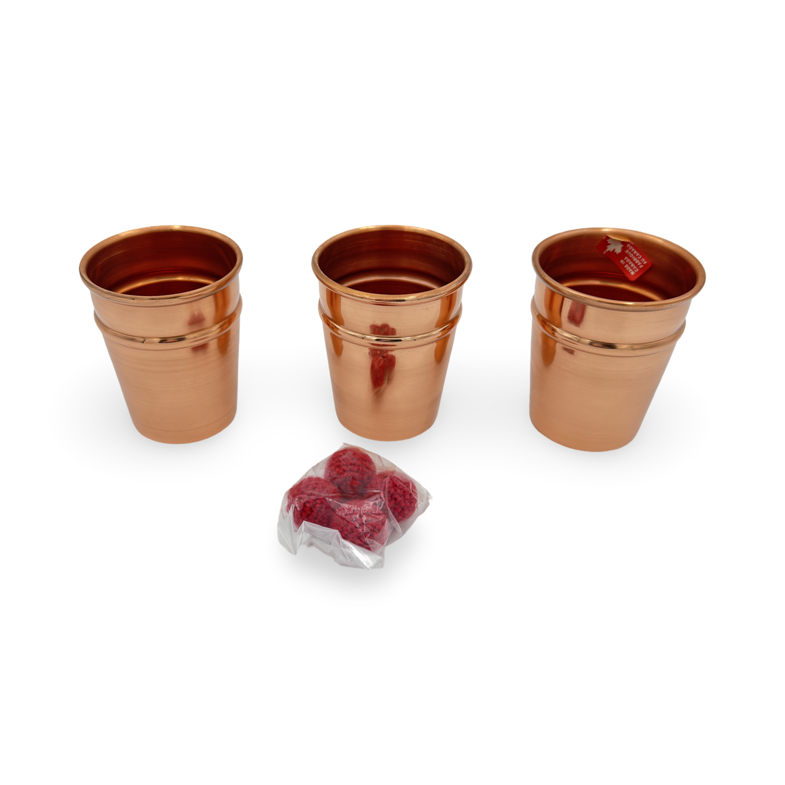 Copper Cups and Balls. Morrissey Magic, Canada, late 20th century.