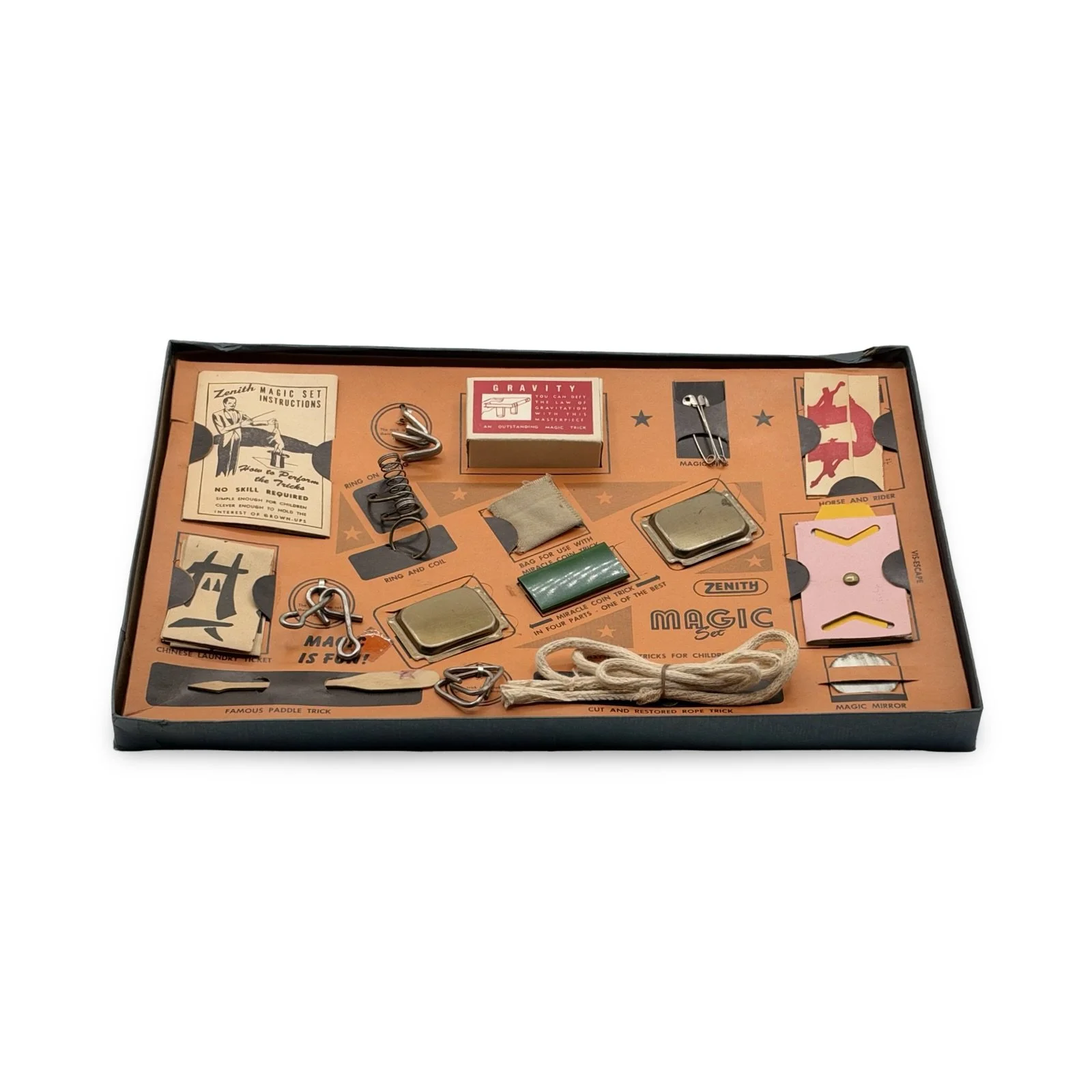 Zenith Magic Set. Zenith Toy, Brooklyn, New York, 1950s.
