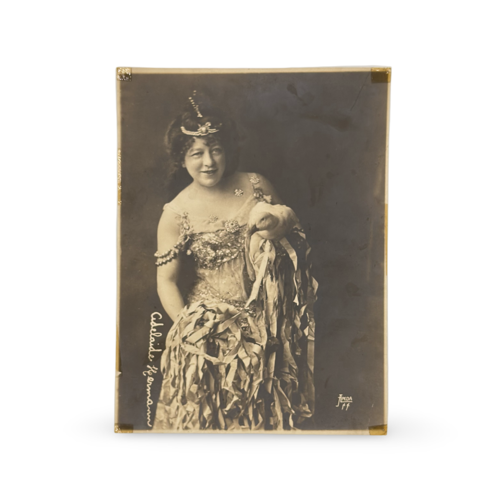 Adelaide Hermann Publicity Photograph by Alpeda, N.Y., ca. 1905–1915.