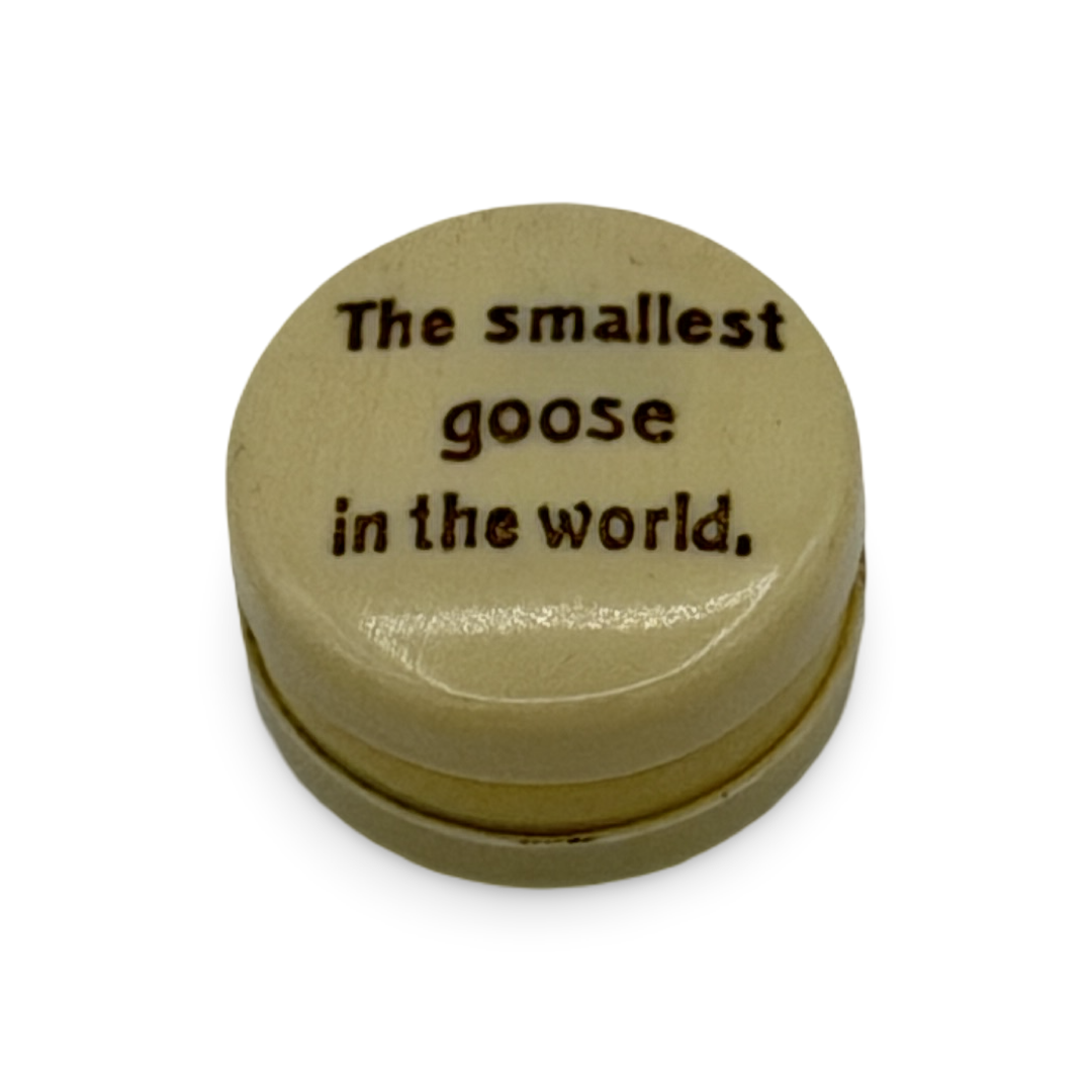 “The Smallest Goose in the World.” Germany, ca. 1920s.