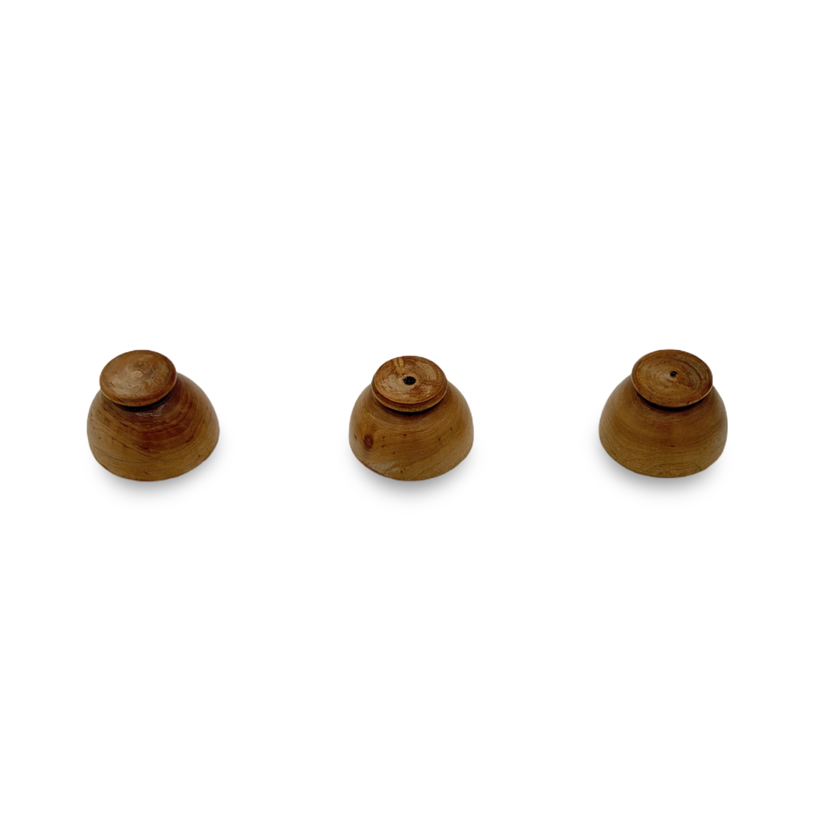 Mini Cups and Balls. Maker Unknown, ca. mid-20th century.