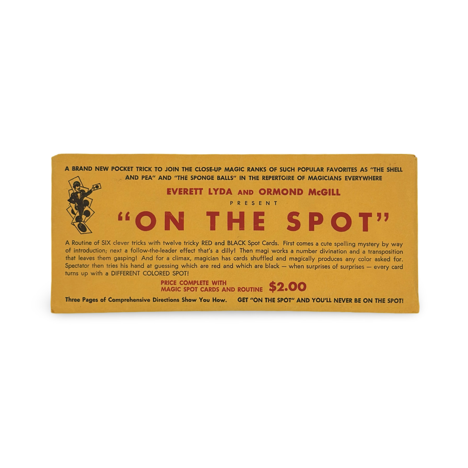 On the Spot. Everett Lyda and Ormond McGill, ca. 1953.