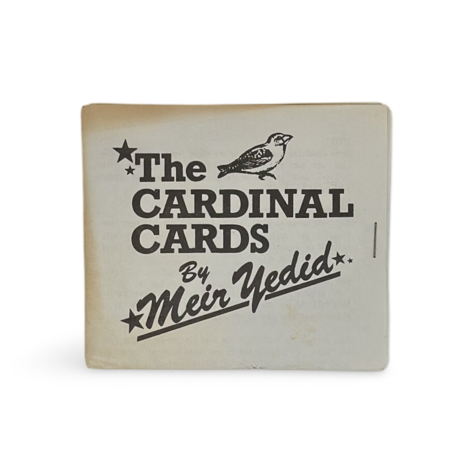The Cardinal Cards. Meir Yedid, ca. 1980s.