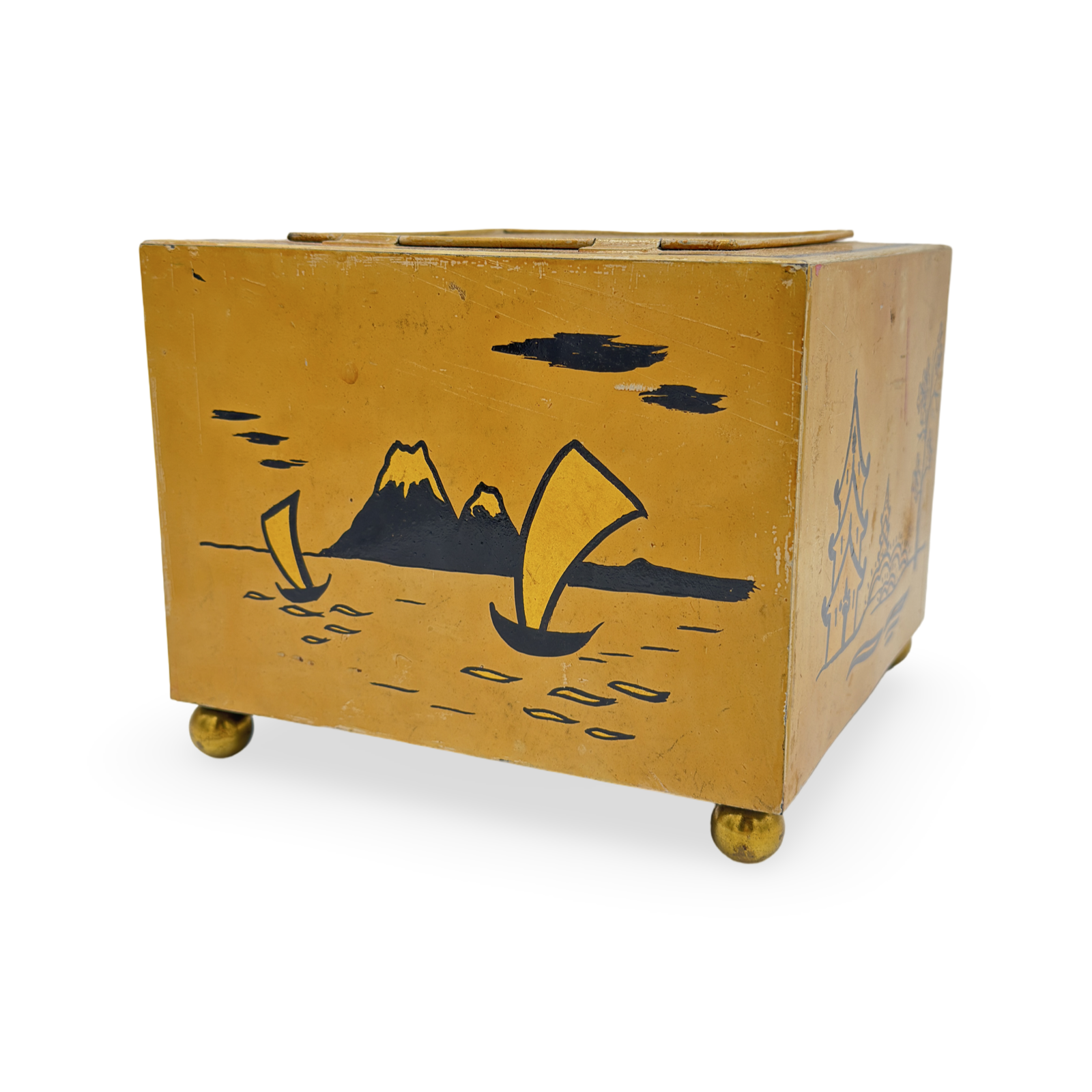 Four-Load Production Box. Likely European, mid-20th century.