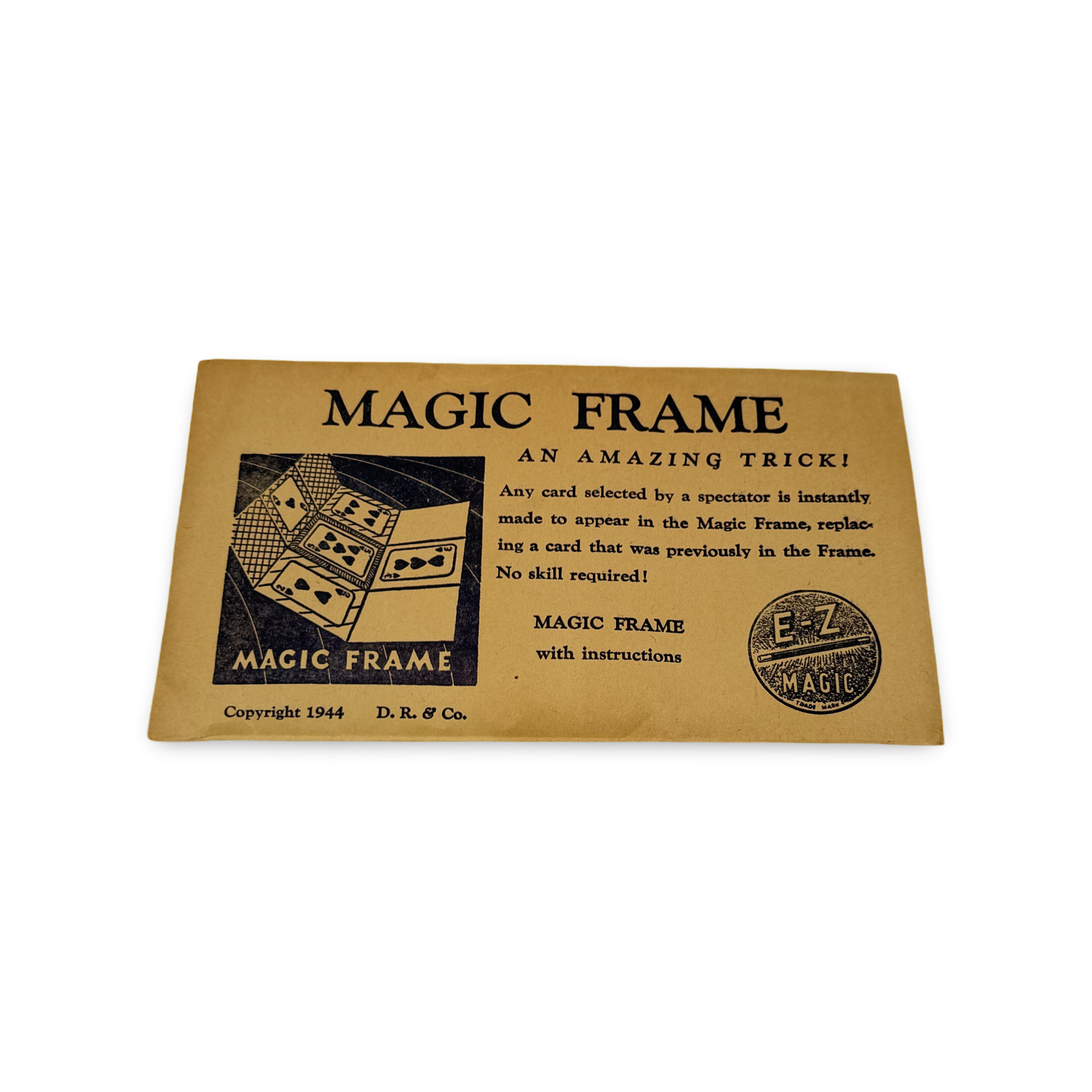 Magic Frame. E-Z Magic, ca. 1940s