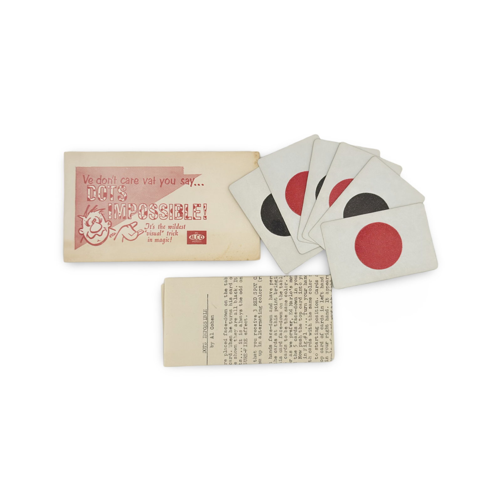 Dots Impossible. Al Cohen / ALCO Products. ca. 1950s–60s.