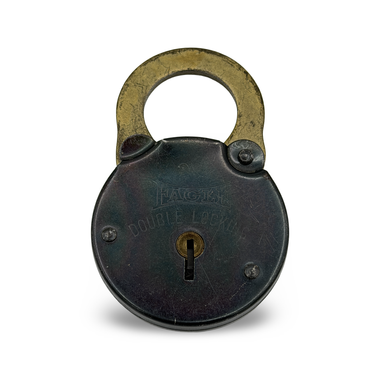 Eagle Double Lock Padlock. Eagle Lock Company, mid-20th century.