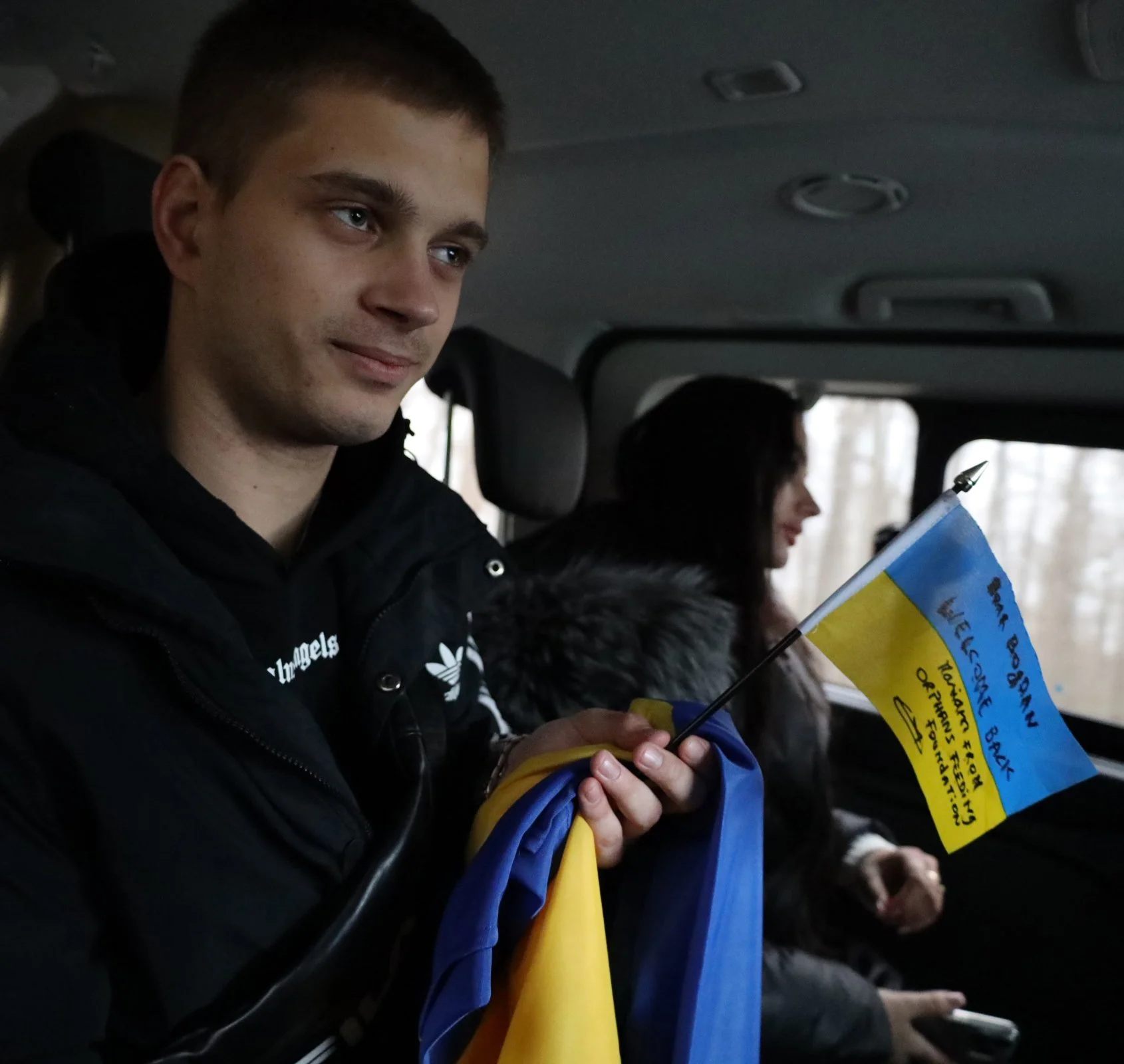 Bohdan Yermokhin crossing border in the car 01.jpg