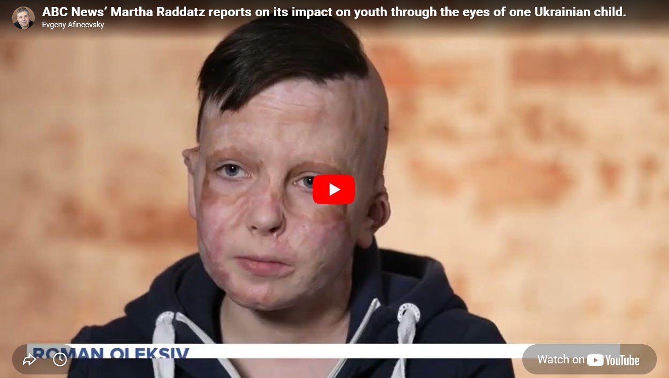 ABC News’ Martha Raddatz reports on its impact on youth through the eyes of one Ukrainian child