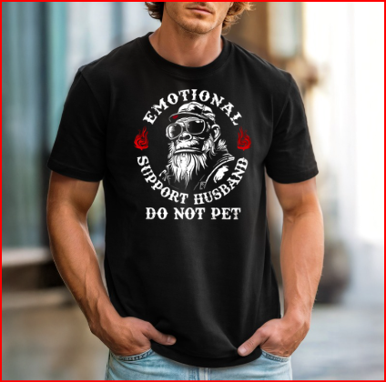 Emotional Support Husband T-Shirt
