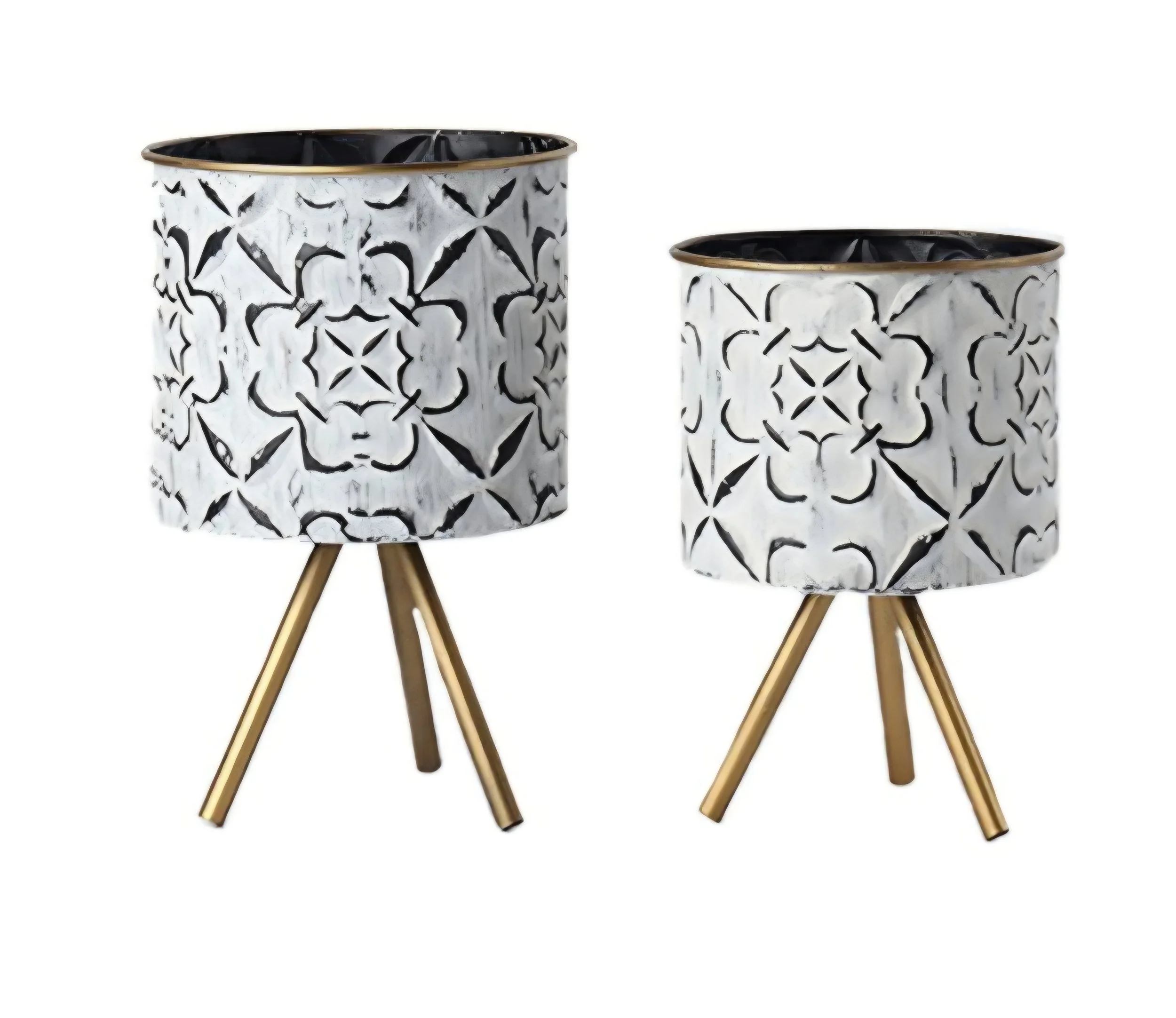 Set of Metal Planters