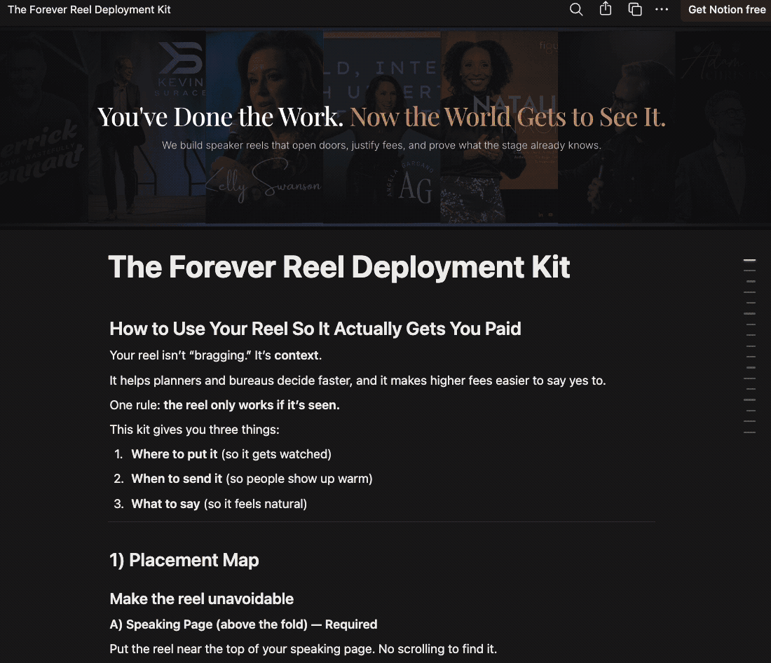 How to Use Your Reel So It Actually Gets You Paid