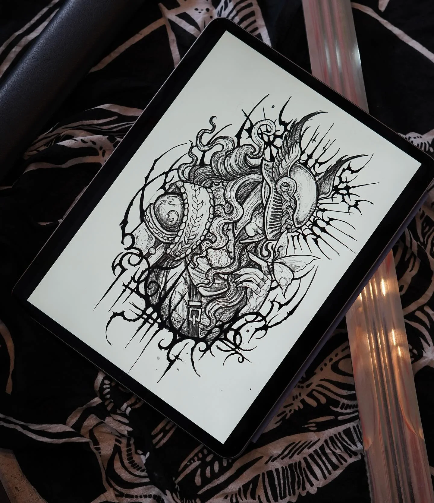 &bull; 𝕸𝖆𝖑𝖊𝖓𝖎𝖆, 𝖇𝖑𝖆𝖉𝖊 𝖔𝖋 𝕸𝖎𝖖𝖚𝖊𝖑𝖑𝖆 &bull;

She's been beating my ass, but that's ok, I do love getting beaten by hot strong woman 👐🏻🗡️🥀🗡️
Available design, send me a DM or email if you want it 🖤 still have some spots for Oc