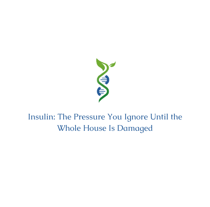 Insulin: The Pressure You Ignore Until the Whole House Is Damaged
